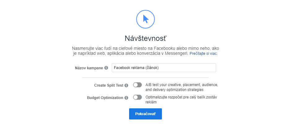 Tipy na vytvorenie úspešnej facebook kampane 2 Tipy na vytvorenie úspešnej Facebook kampane
